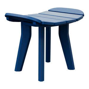 Amish Sierra Nova Patio Ottoman in Blue