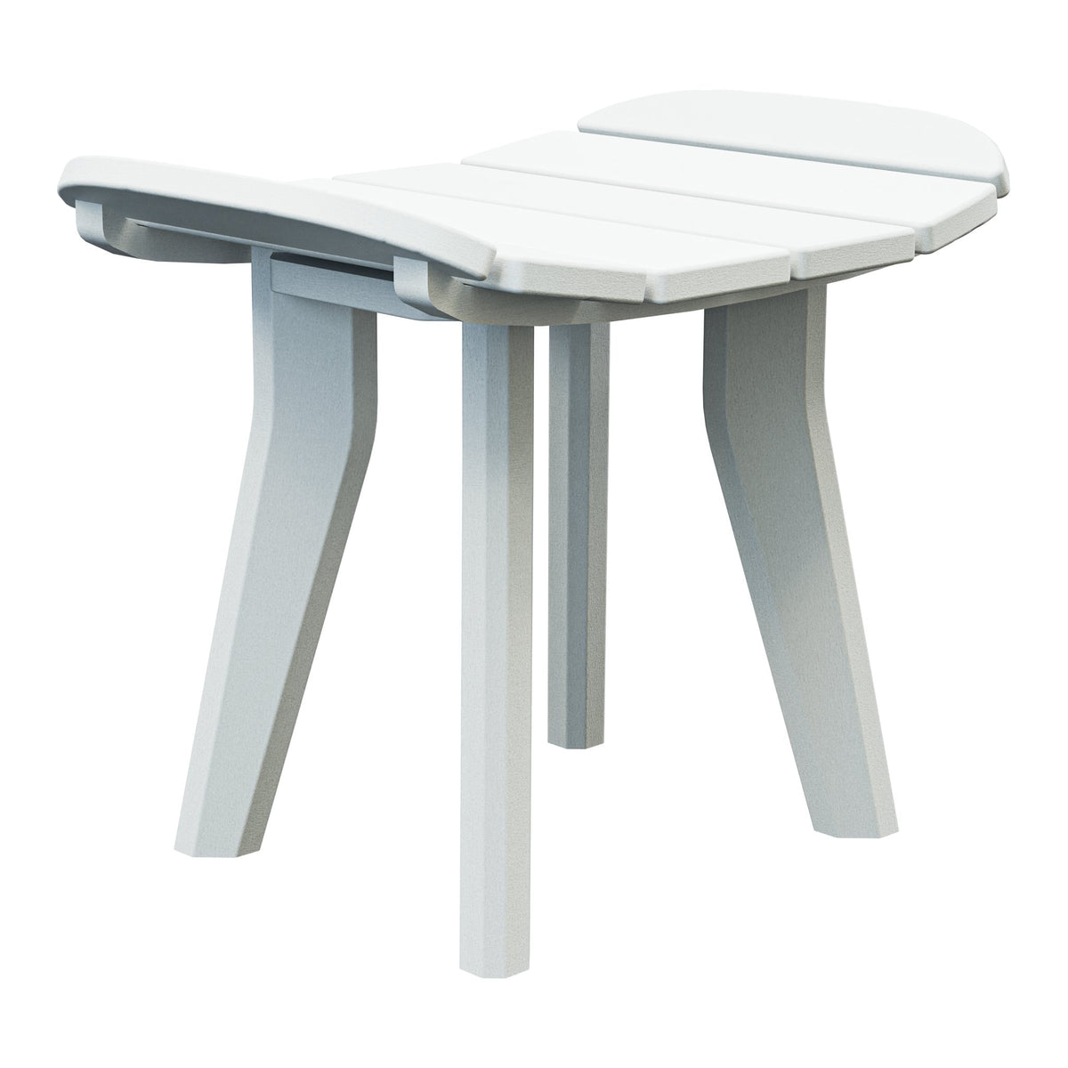 Amish Sierra Nova Patio Ottoman in Bright White