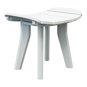 Amish Sierra Nova Patio Ottoman in Bright White