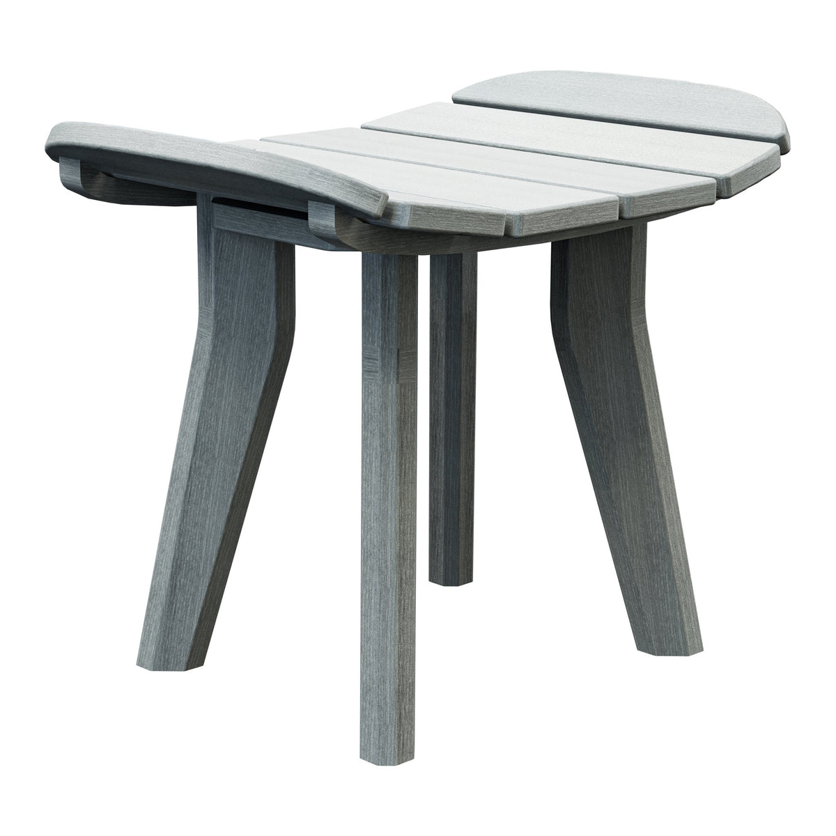 Amish Sierra Nova Patio Ottoman in Driftwood Gray
