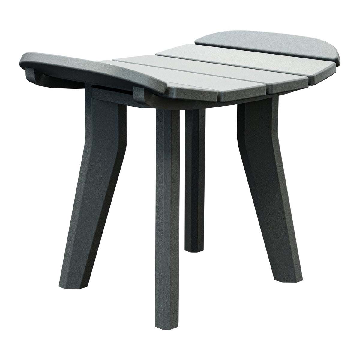 Amish Sierra Nova Patio Ottoman in Gray