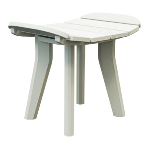 Amish Sierra Nova Patio Ottoman in Ivory