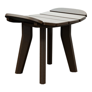 Amish Sierra Nova Patio Ottoman in Milwaukee Brown