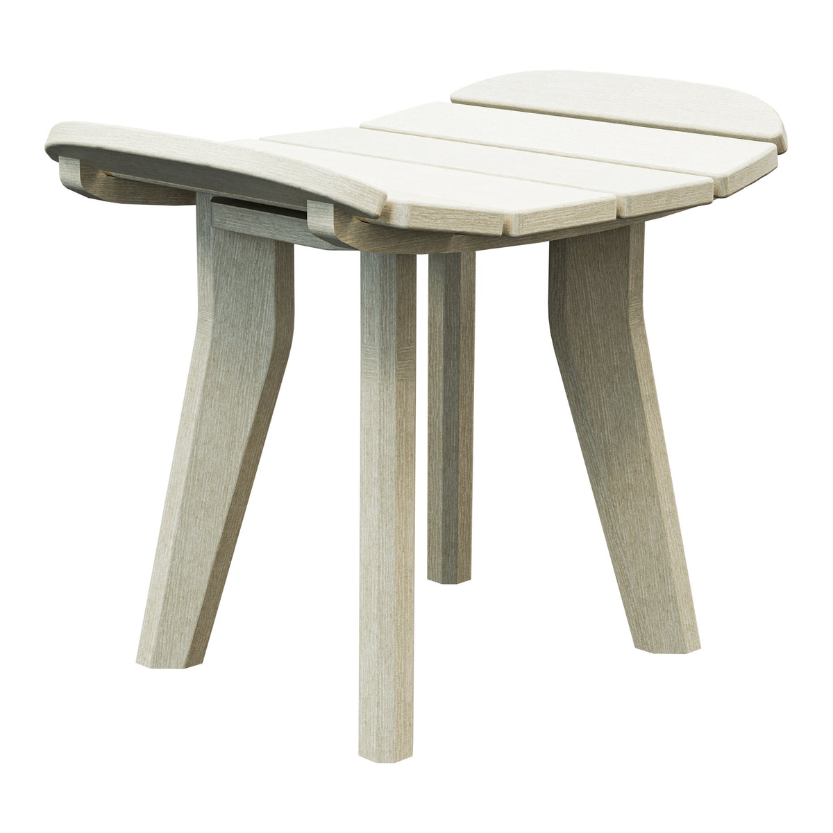 Amish Sierra Nova Patio Ottoman in Seashell