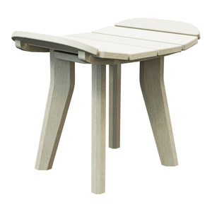 Amish Sierra Nova Patio Ottoman in Seashell