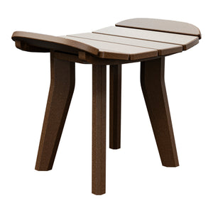 Amish Sierra Nova Patio Ottoman in Tudor Brown