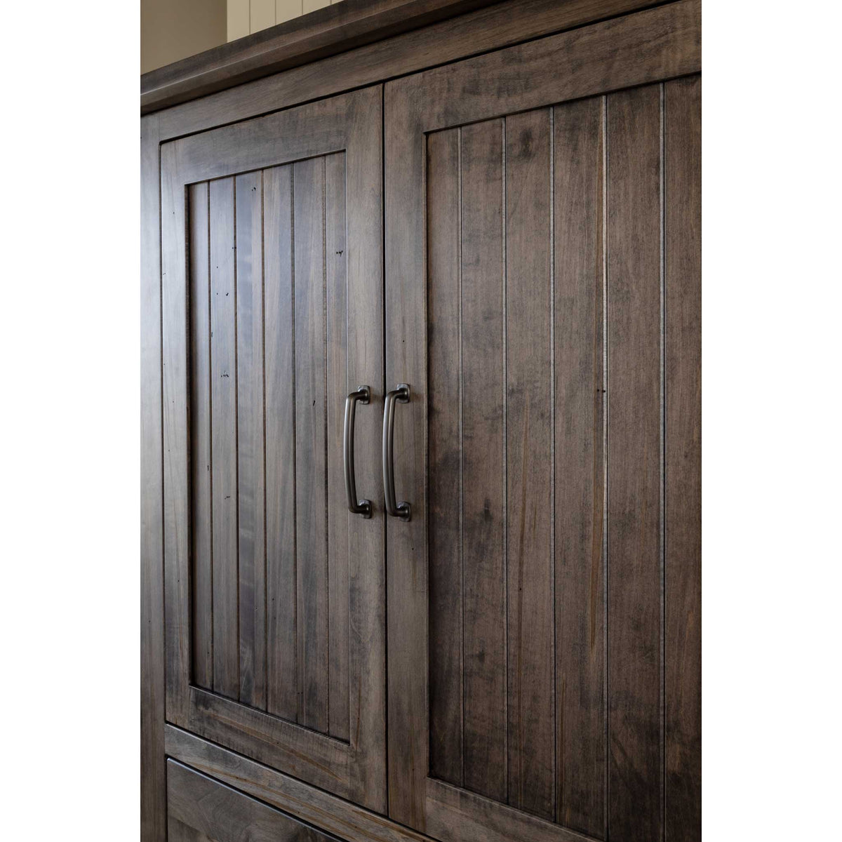 Amish Eastwood Rustic Barnwood Armoire (2 drawer/2 door)