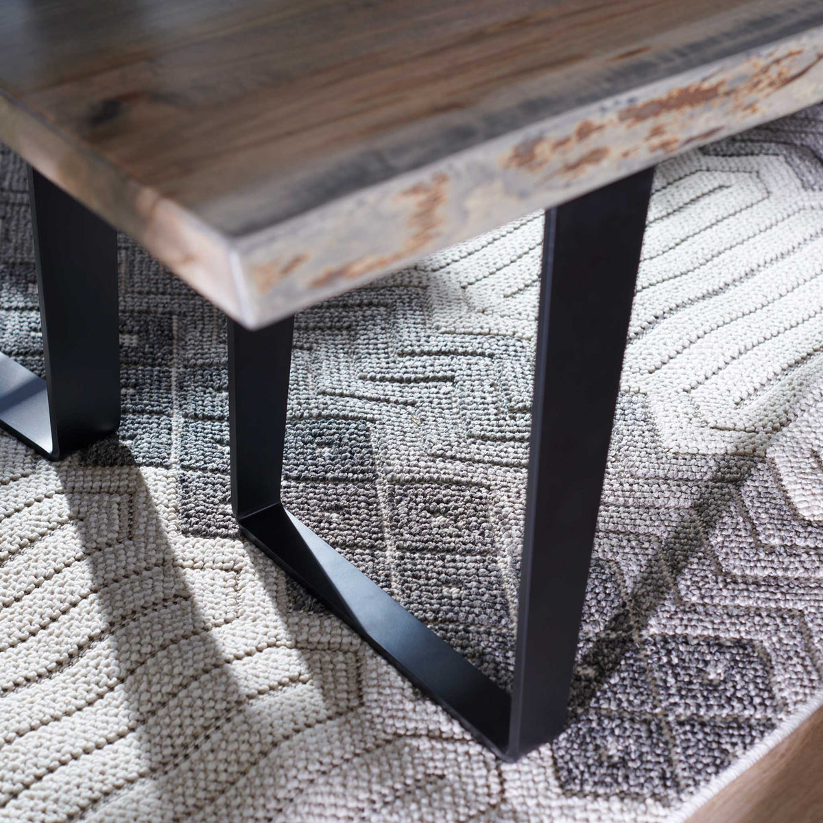 Amish Tenterden Live Edge Bench