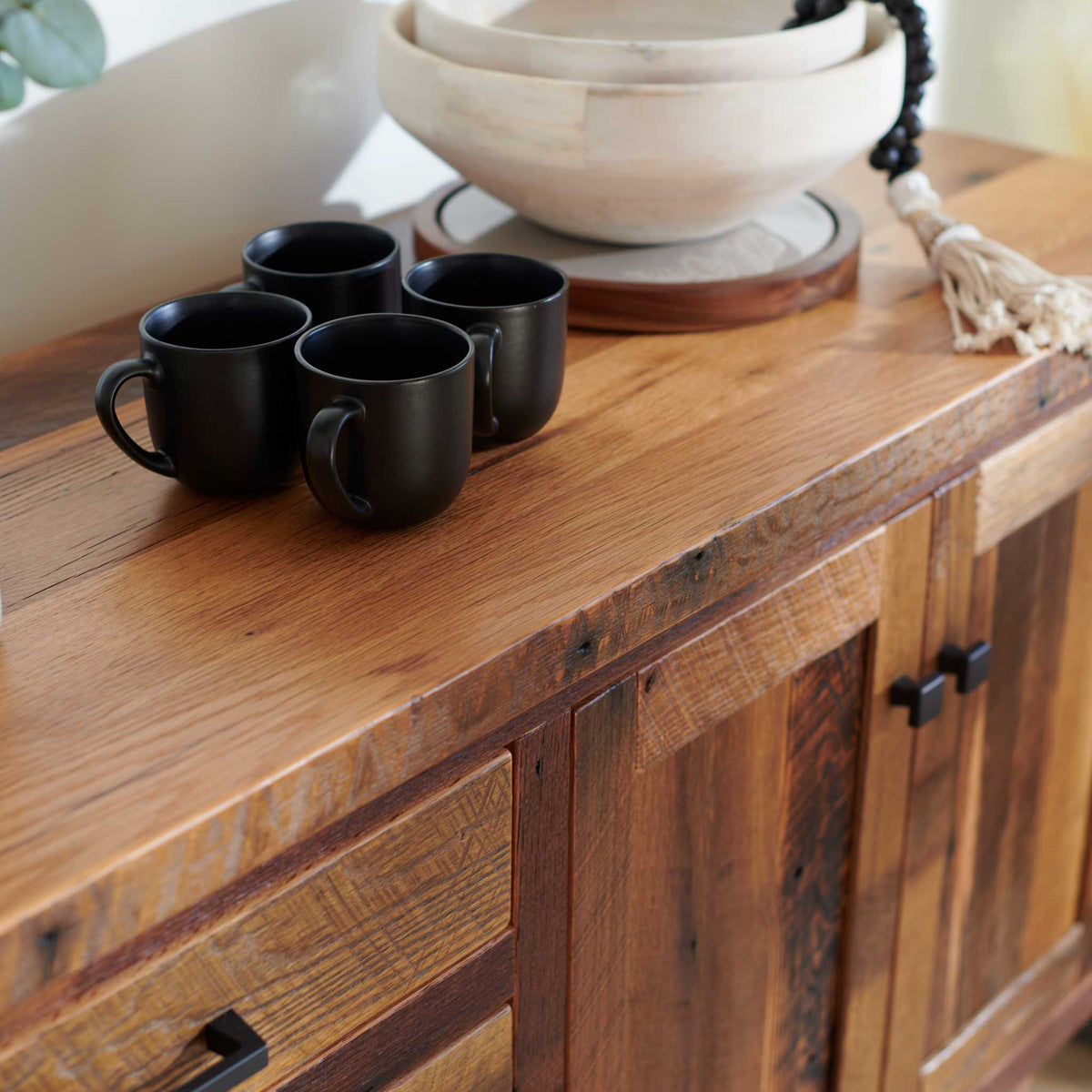 Amish Appleby Rustic Barnwood Buffet