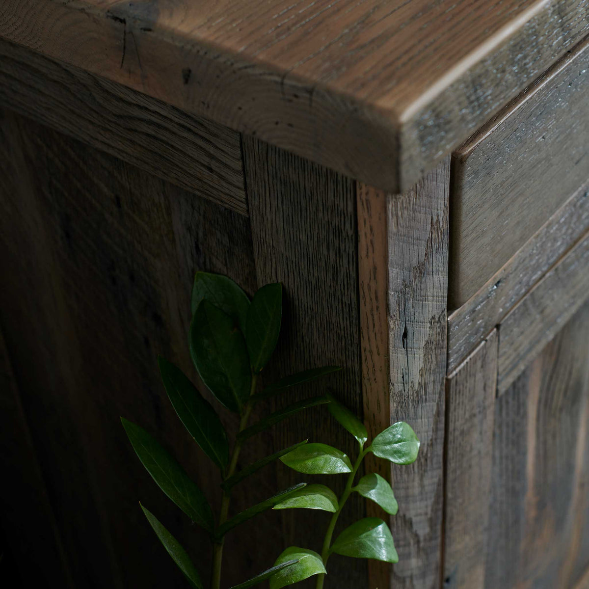 Amish Epping Rustic Barnwood Server