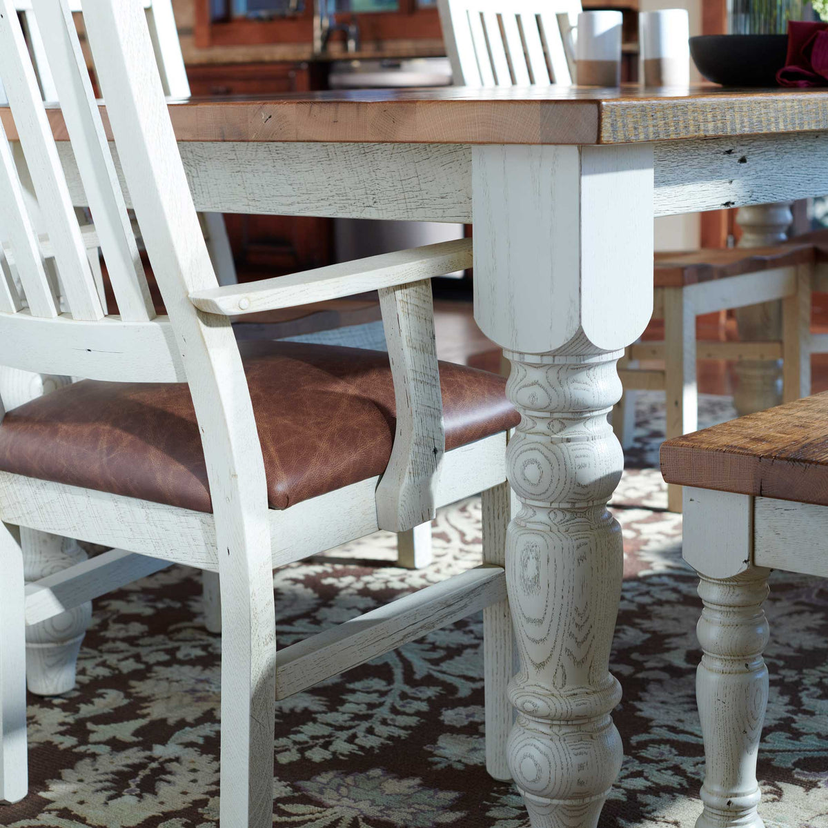 Amish Strasburg Rustic Barnwood Arm Chair