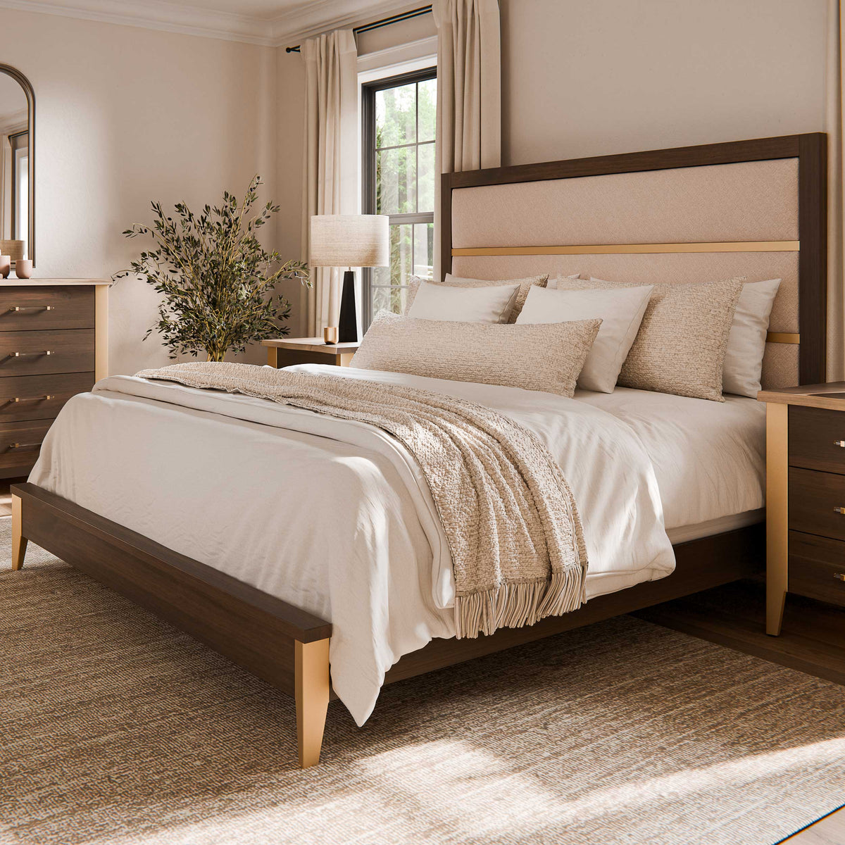 Amish Cayuga Rustic Barnwood Bed