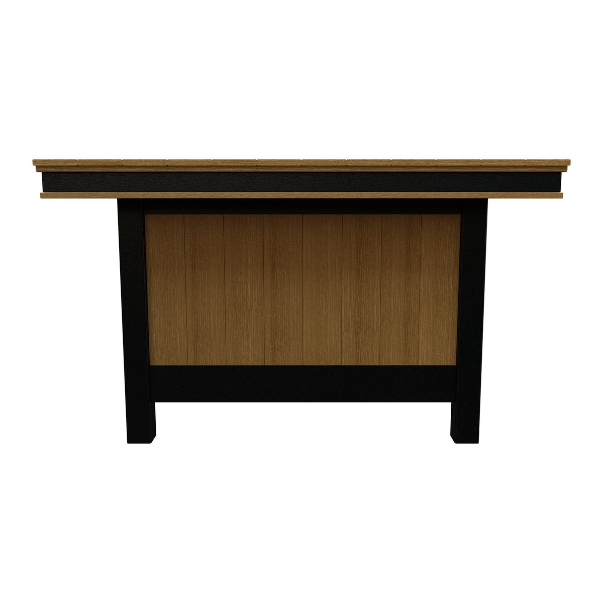 Amish Coastal Modern 3' x 6' Outdoor Bar Table