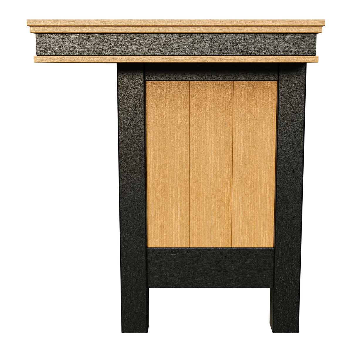 Amish Coastal Modern 3' x 6' Outdoor Bar Table