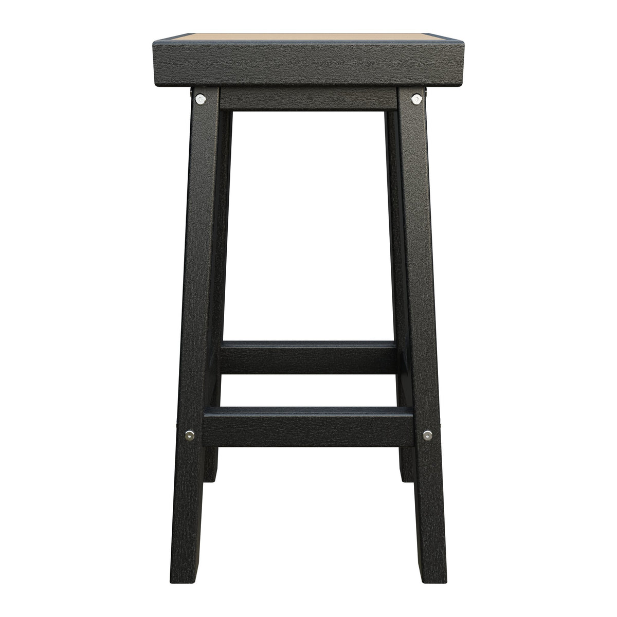 Amish Coastal Modern Patio Barstool