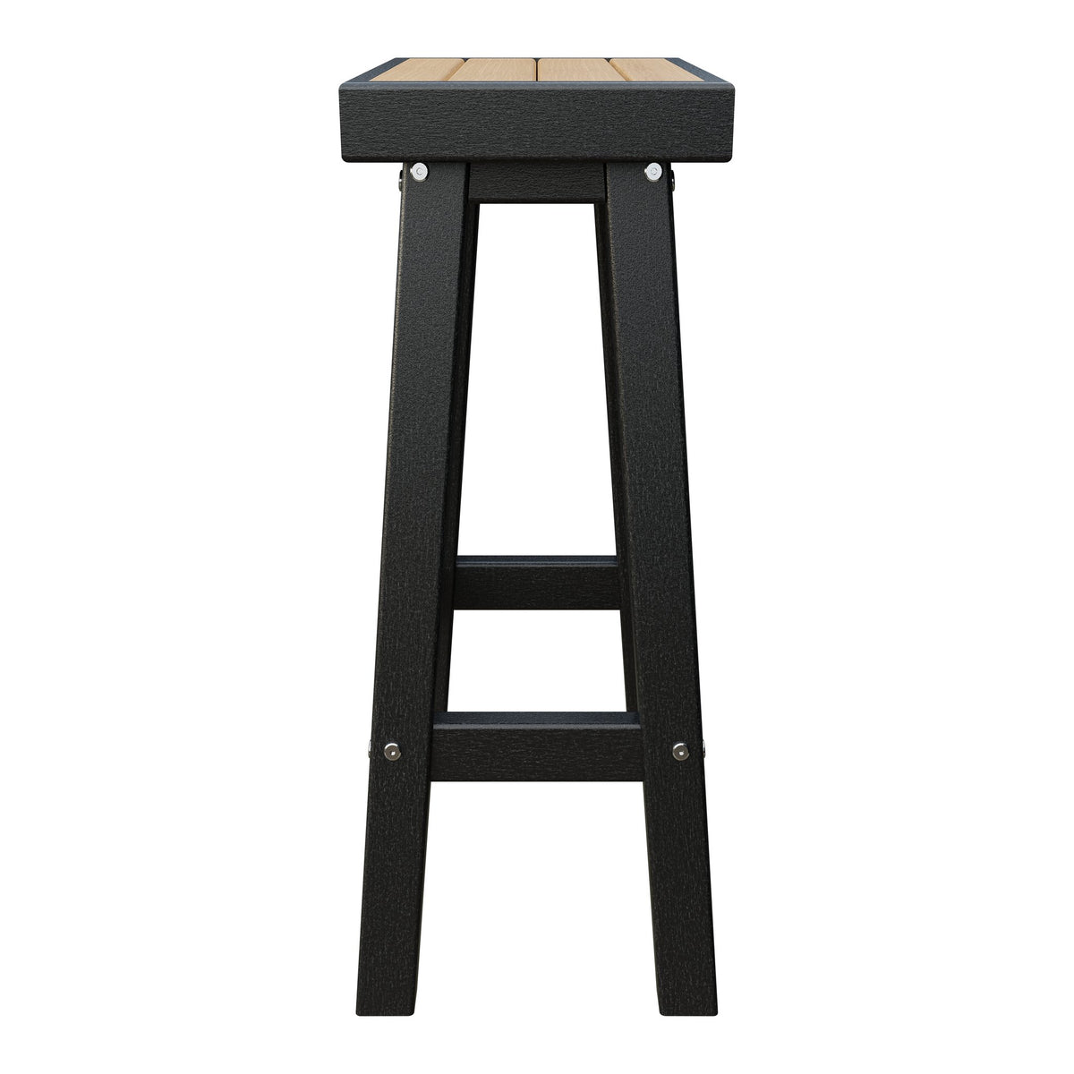 Amish Coastal Modern Patio Barstool