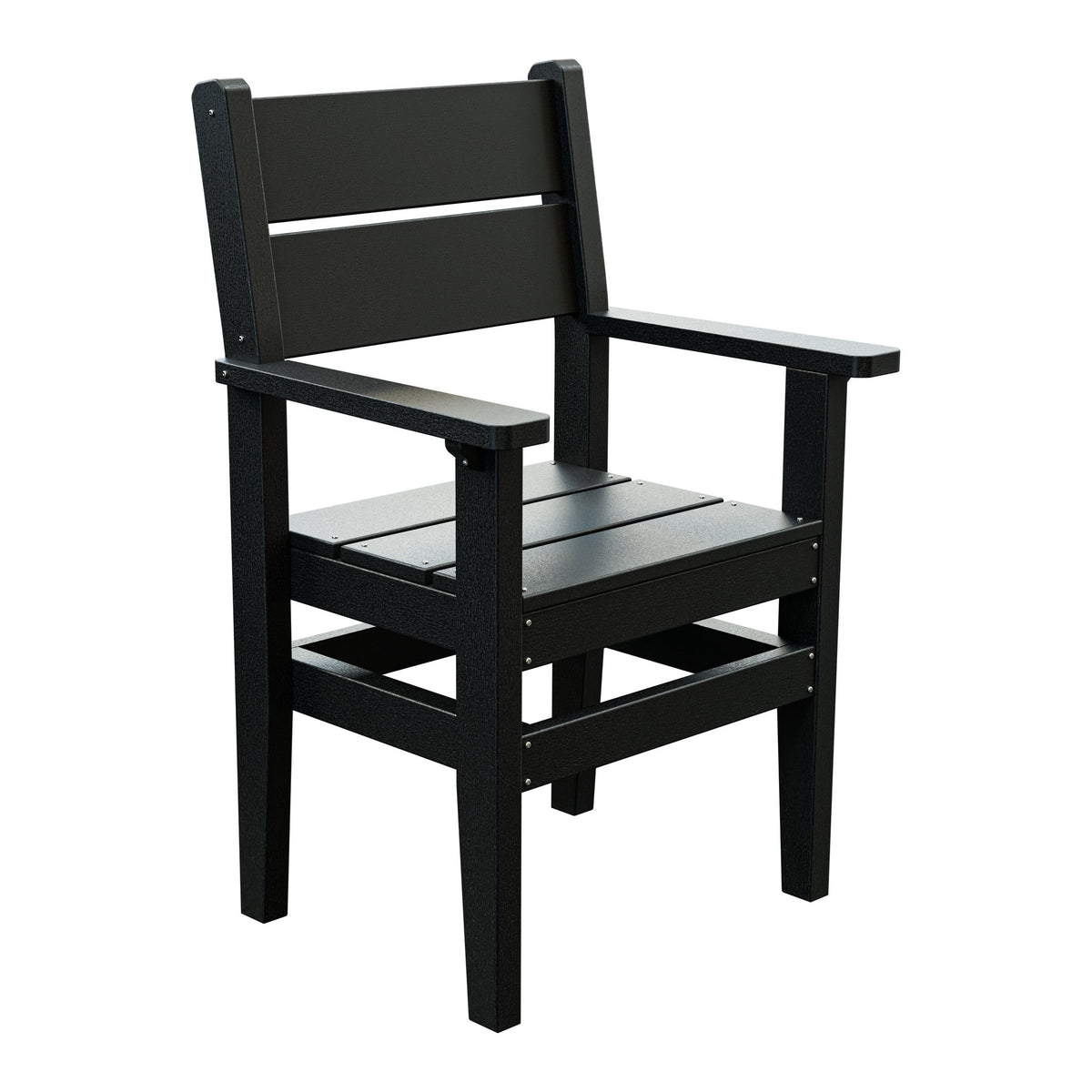 Amish Everyday Value Poly Dining Armchair in Black