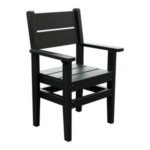 Amish Everyday Value Poly Dining Armchair in Black