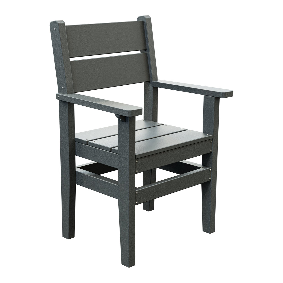 Amish Everyday Value Poly Dining Armchair in Gray