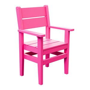 Amish Everyday Value Poly Dining Armchair in Pink