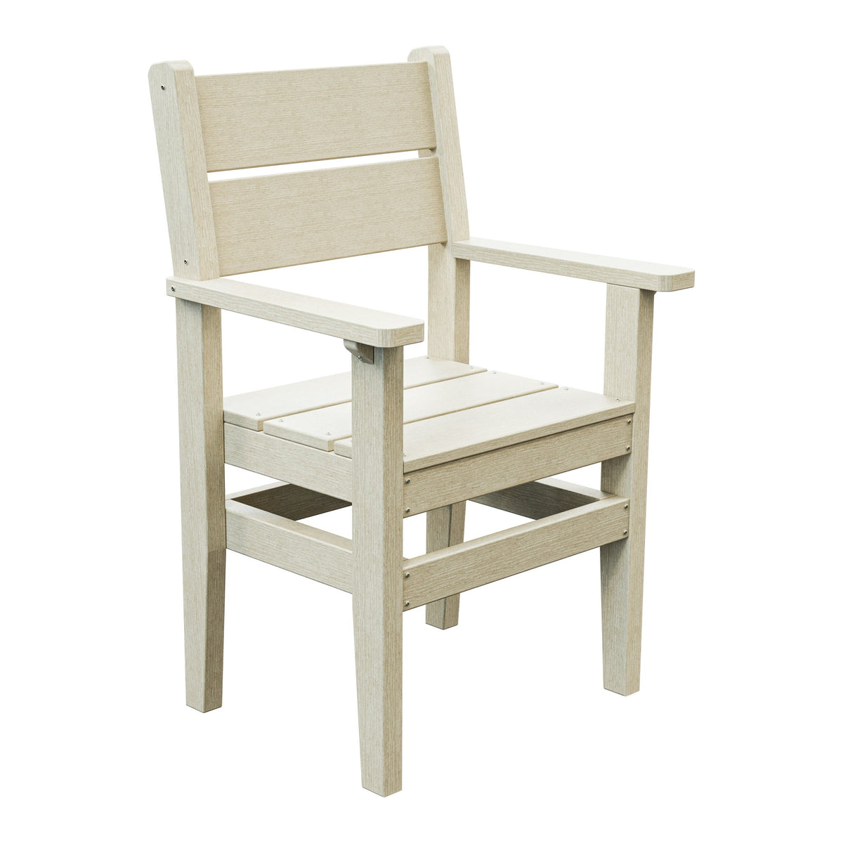 Amish Everyday Value Poly Dining Armchair in Seashell