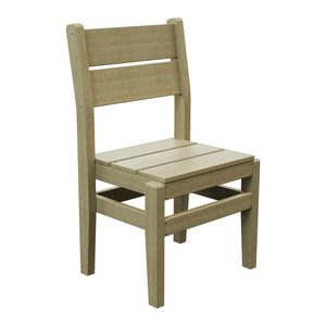Amish Everyday Value Poly Dining Side Chair in Birchwood