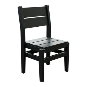 Amish Everyday Value Poly Dining Side Chair in Black