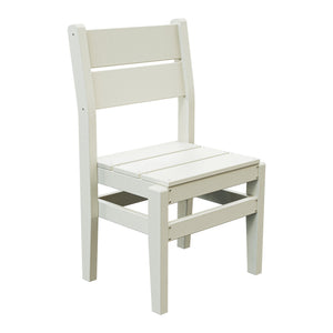 Amish Everyday Value Poly Dining Side Chair in Ivory