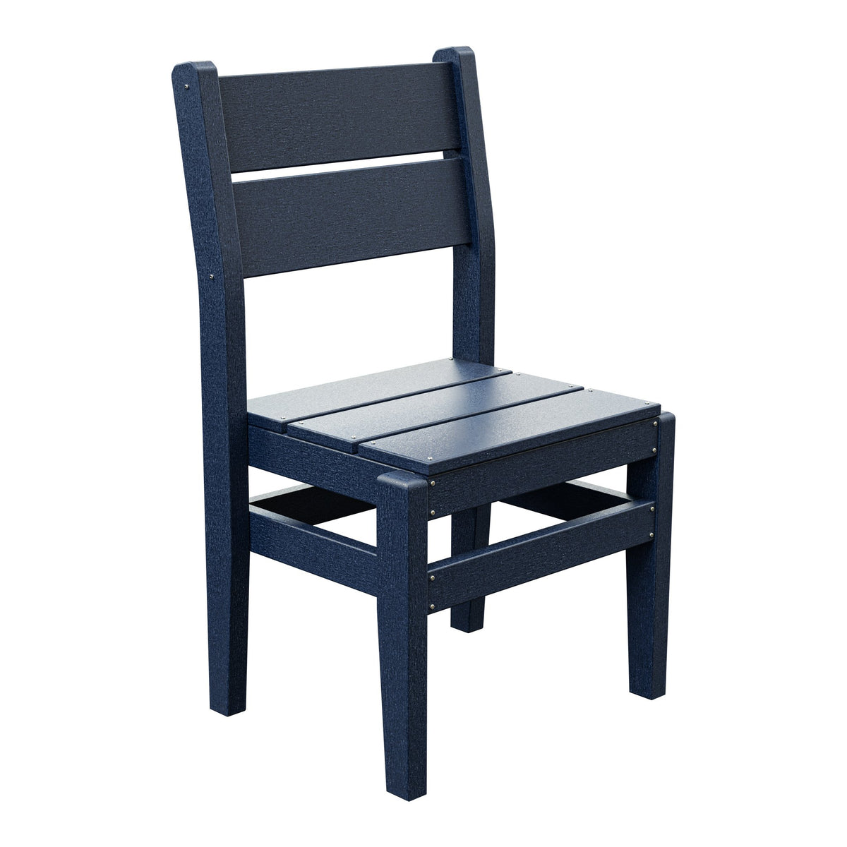 Amish Everyday Value Poly Dining Side Chair in Patriot Blue