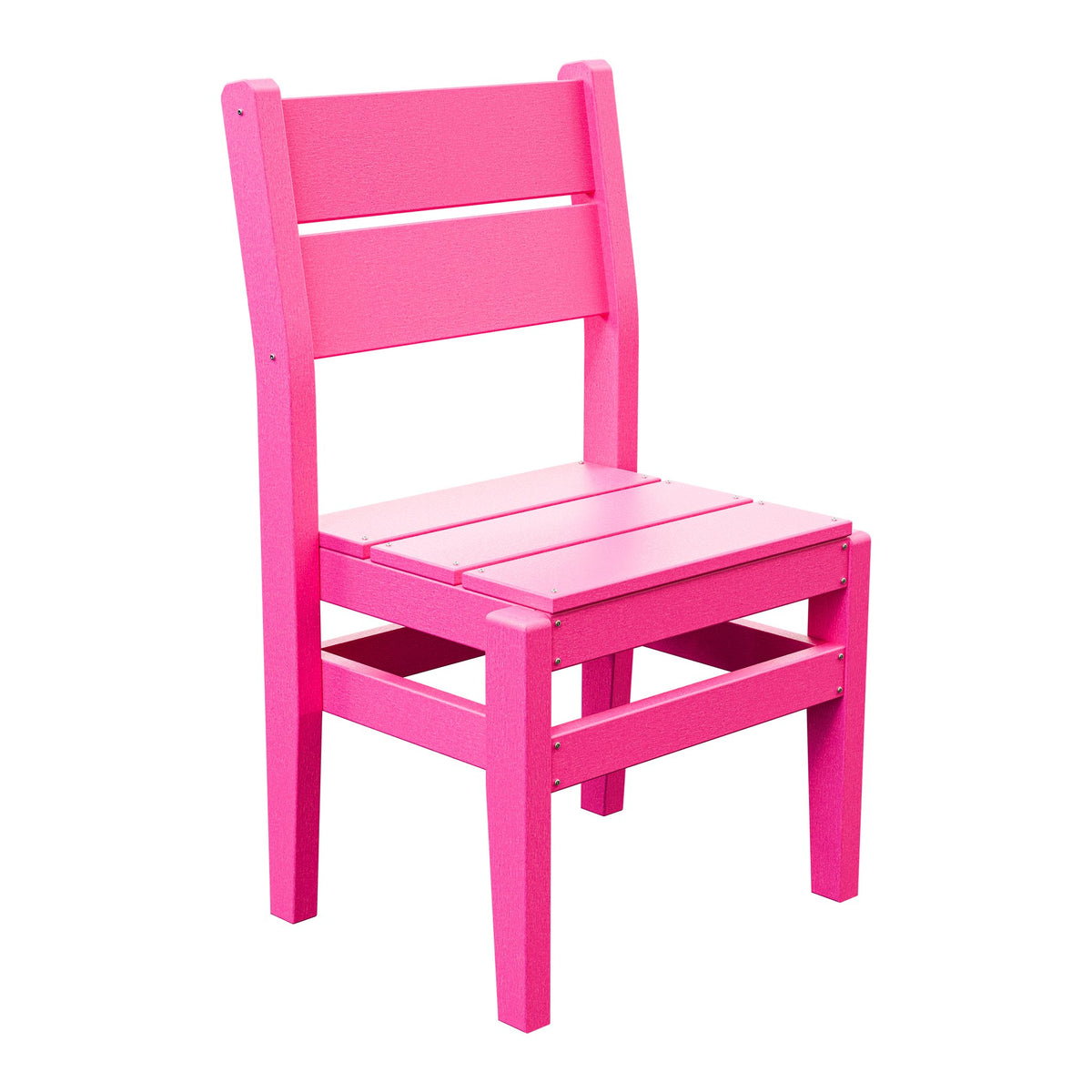 Amish Everyday Value Poly Dining Side Chair in Pink