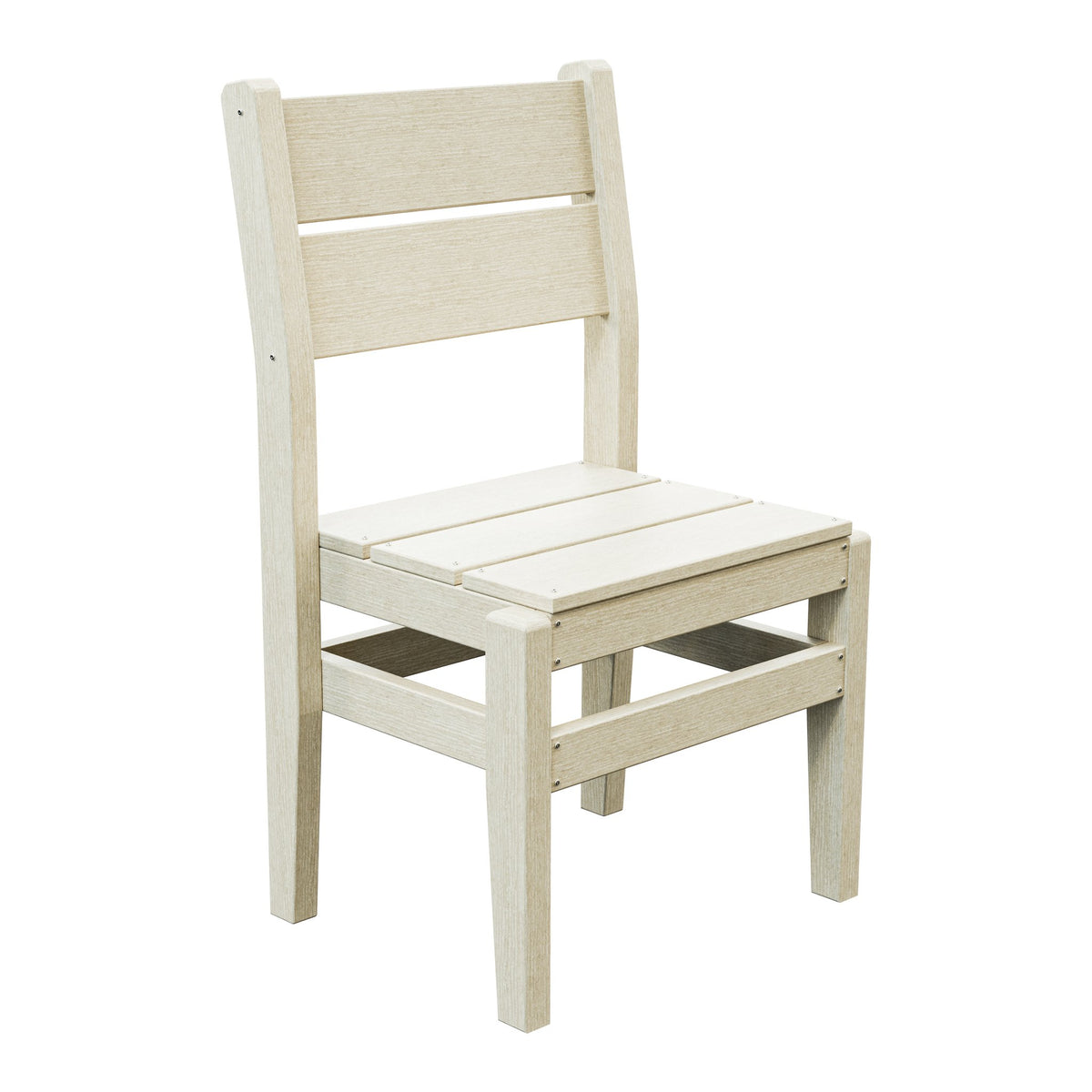 Amish Everyday Value Poly Dining Side Chair in Seashell