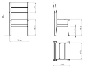 Amish Everyday Value Poly Dining Side Chair