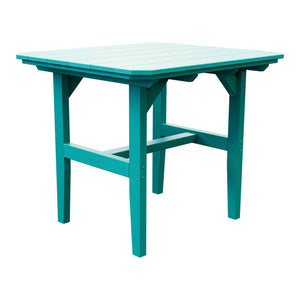 Amish Everyday Value Poly Outdoor Dining Table in Aruba Blue