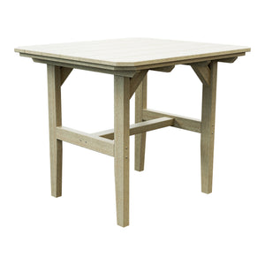 Amish Everyday Value Poly Outdoor Dining Table in Birchwood