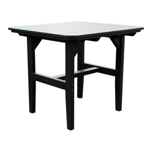 Amish Everyday Value Poly Outdoor Dining Table in Black