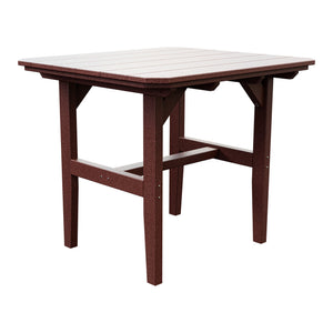 Amish Everyday Value Poly Outdoor Dining Table in Cherrywood