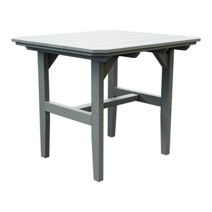 Amish Everyday Value Poly Outdoor Dining Table in Light Gray