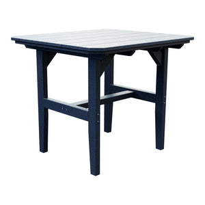 Amish Everyday Value Poly Outdoor Dining Table in Patriot Blue