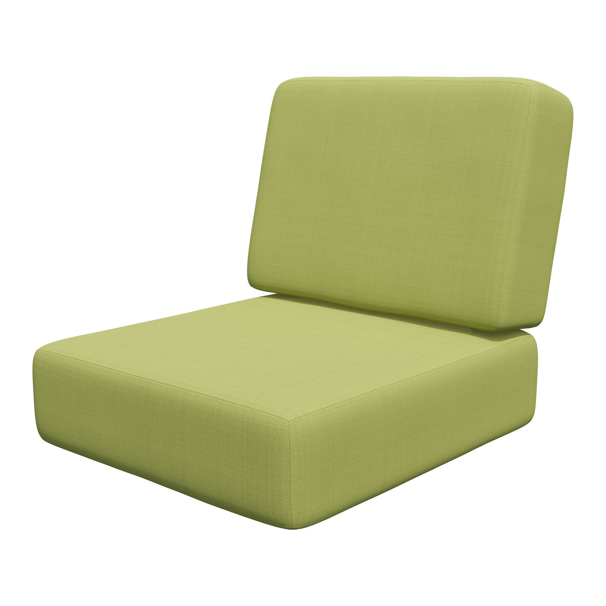 Amish VaraMora Replacement Chair Cushion Set, 1 Back & 1 Seat in Sparkle Pesto