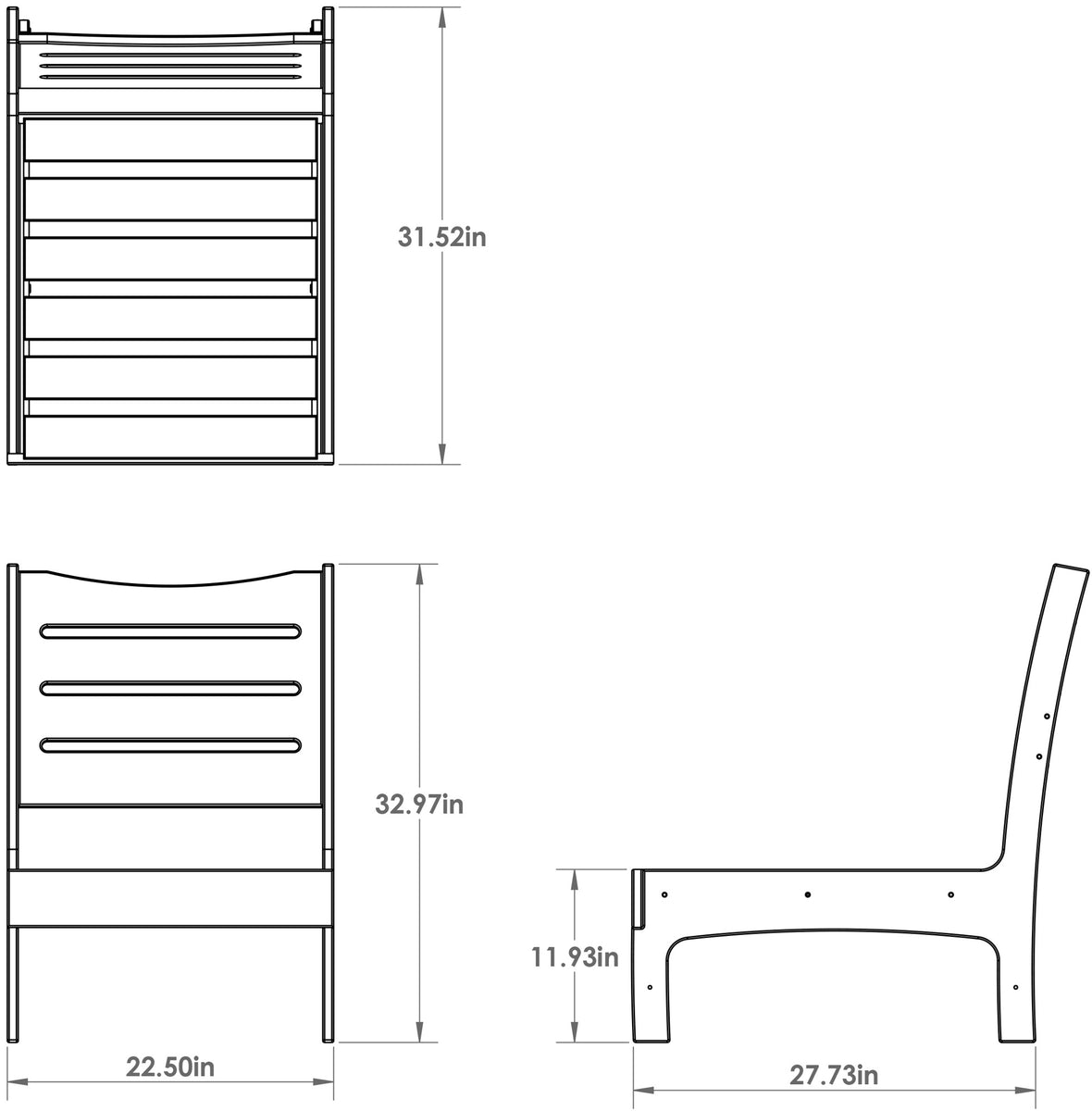 Amish VaraMora Chair Insert