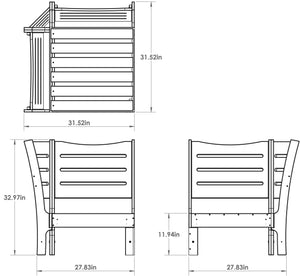 Amish VaraMora Modular Corner Insert