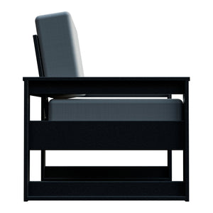 Amish Poly Midcentury Modern Patio Cushion Chair