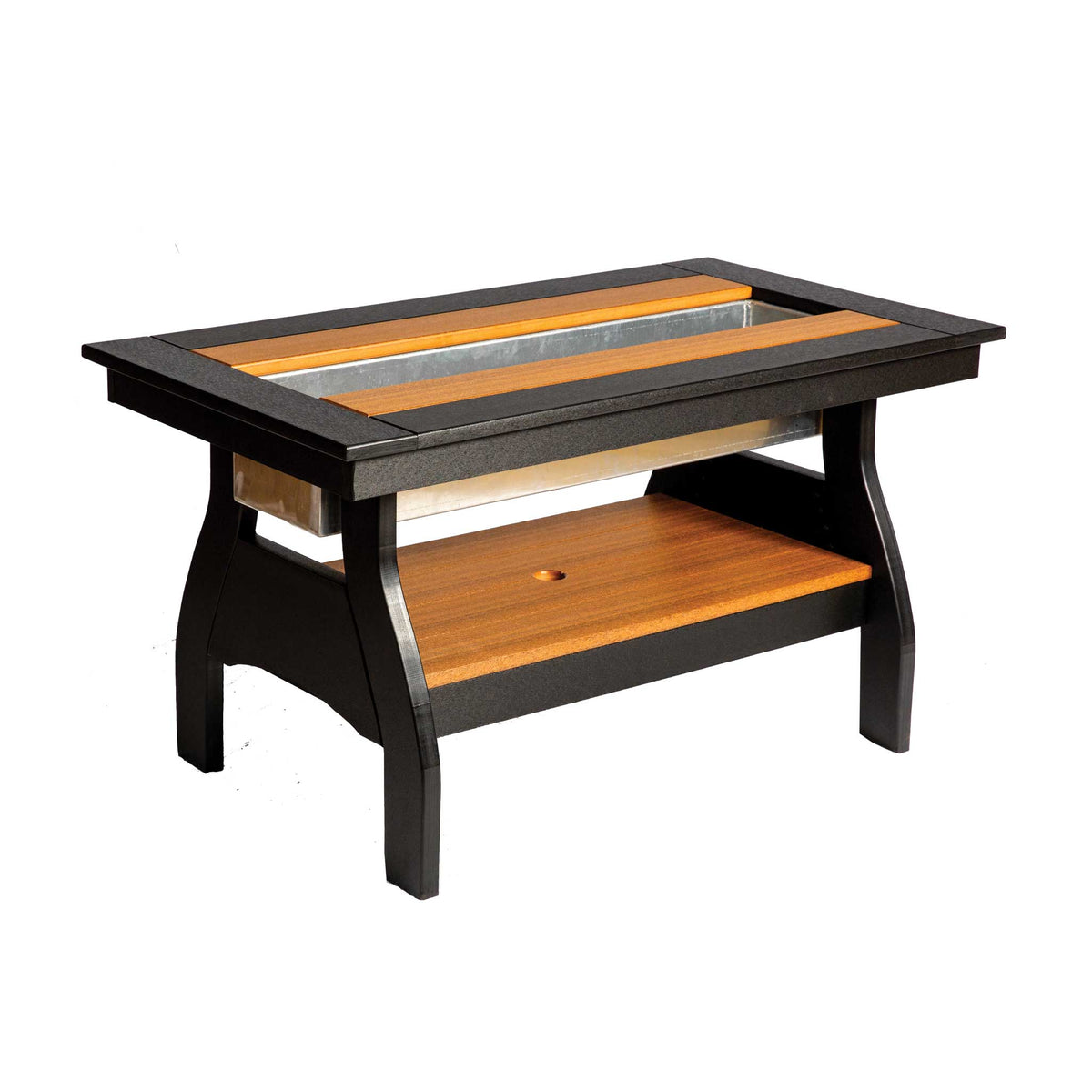 Amish Bayport Poly Patio Party Dining Table