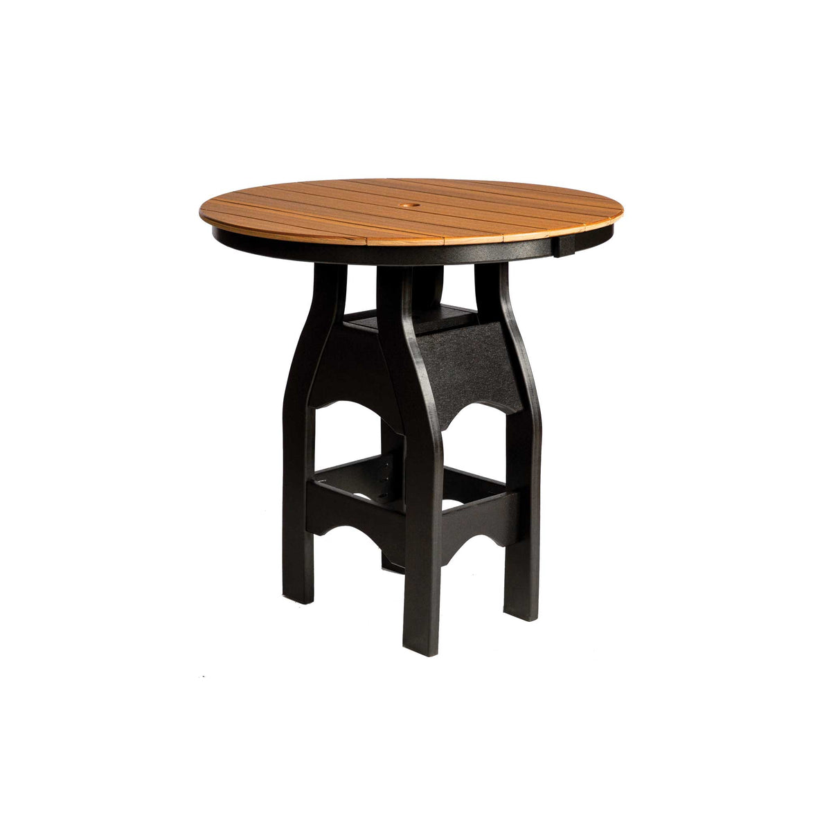 Amish Jamesport Poly Patio 42" Round Bar Height Table
