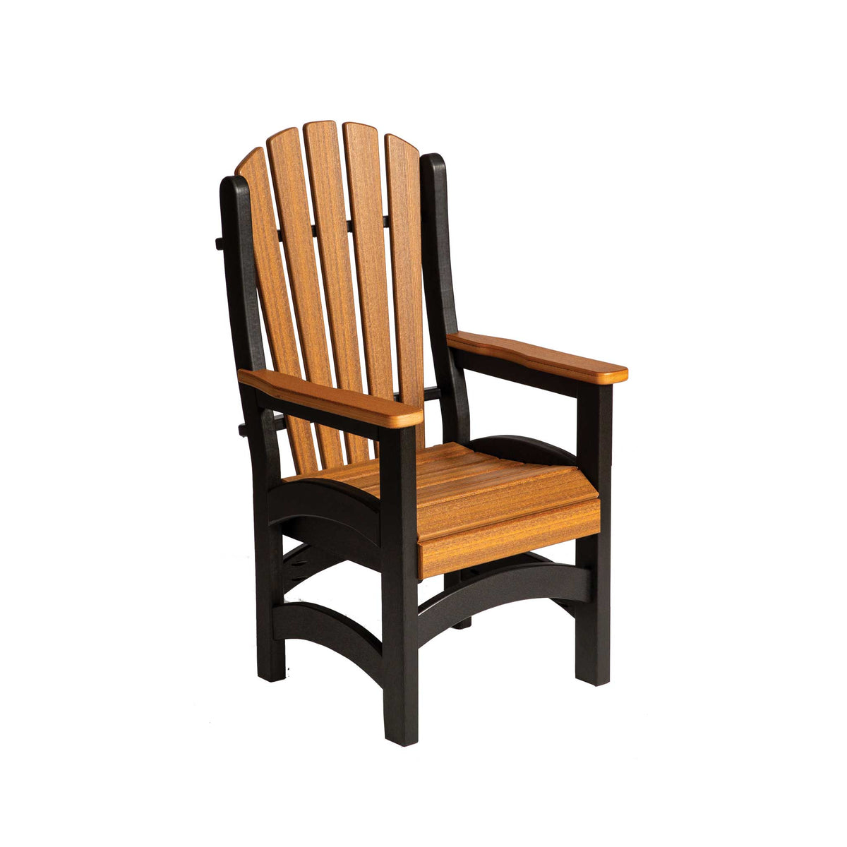 Amish Montouk Poly Patio Dining Chair w/arm