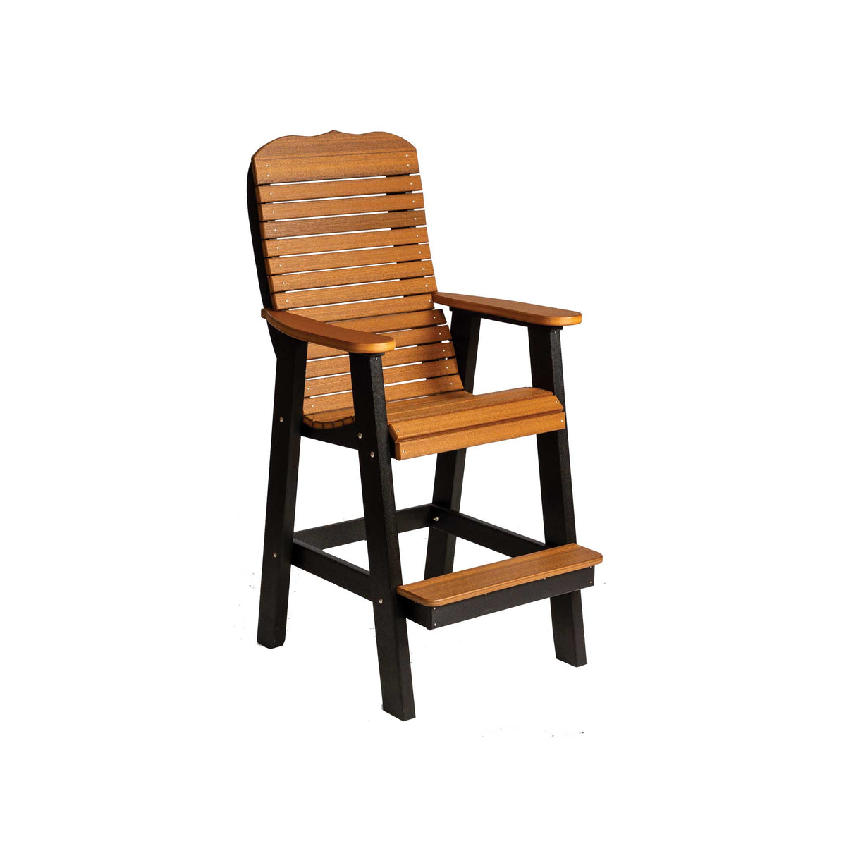 Amish Bar Harbor Poly Patio Bar Chair