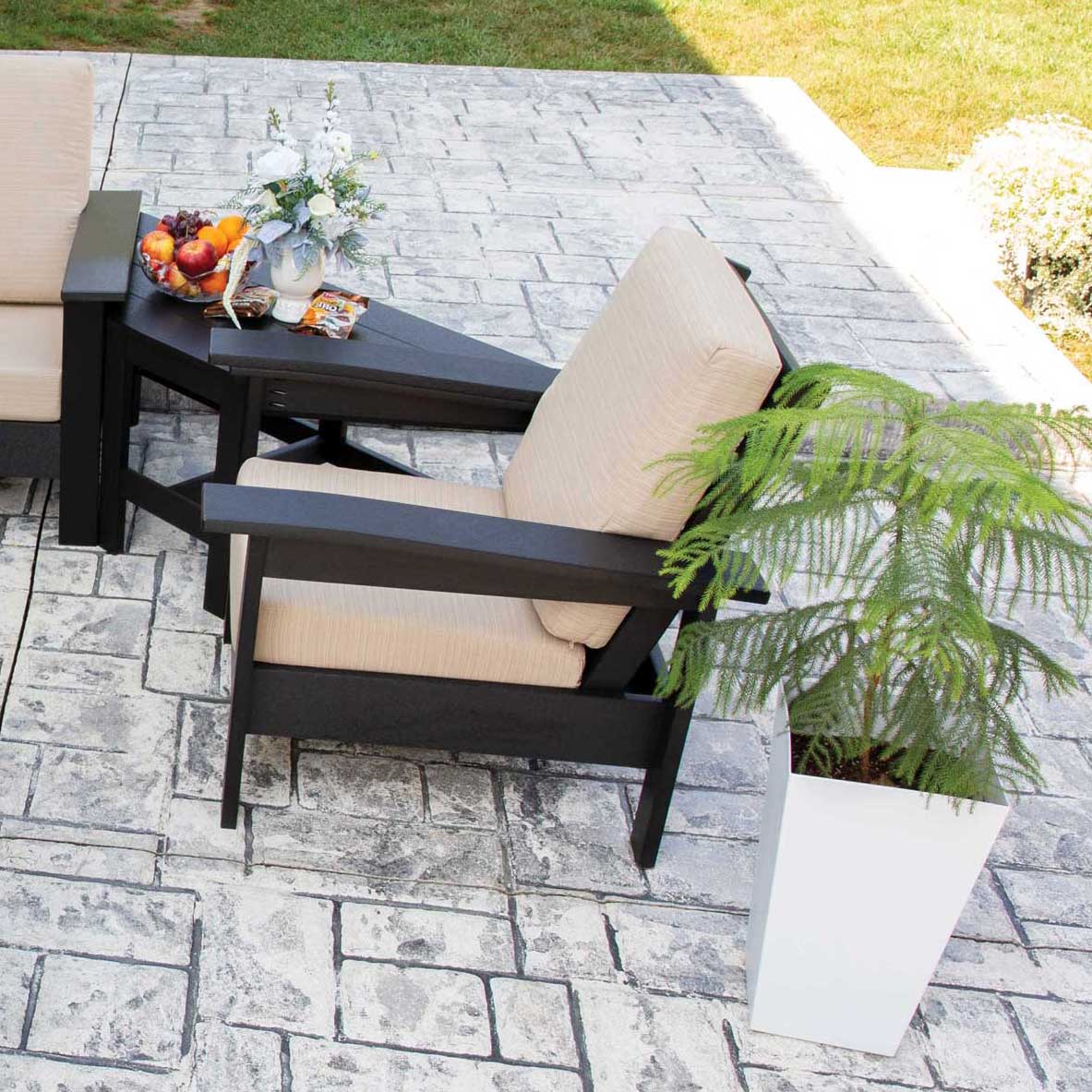 Amish Hampton Bays Poly Patio Club Chair