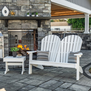 Amish Adirondack 4' Poly Loveseat