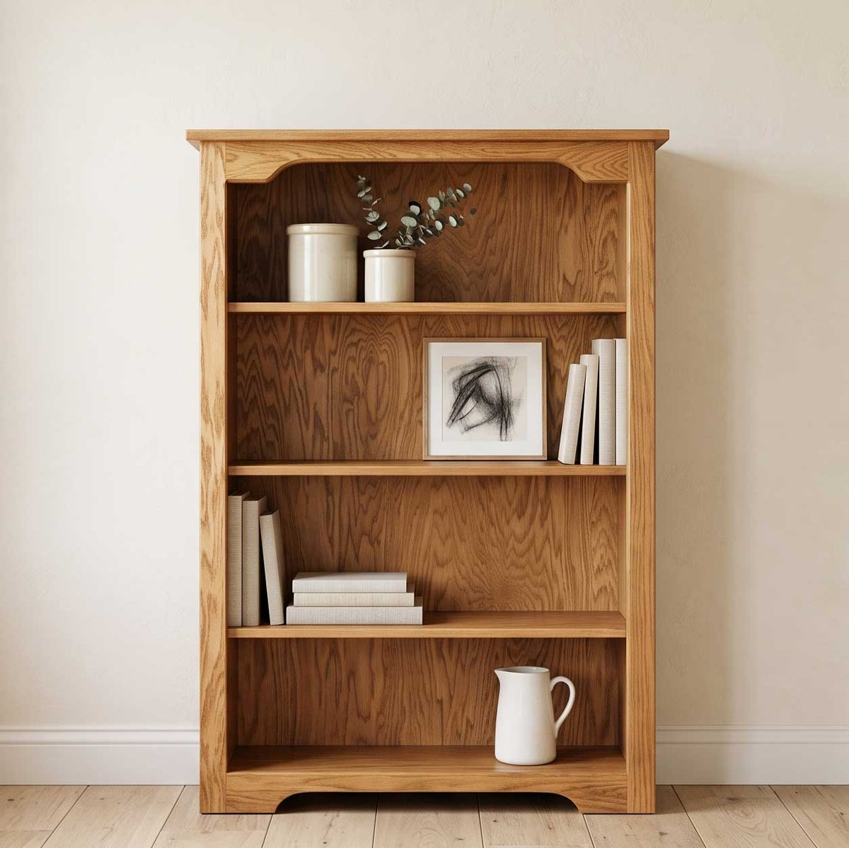 Amish Eden 48"h Solid Wood Bookcase