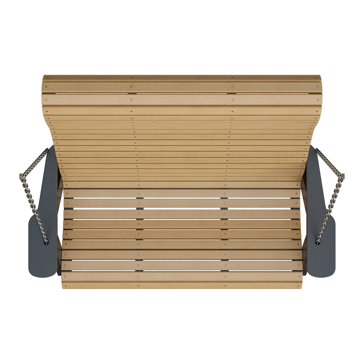 Amish 4' Rollback Poly Hanging Swing